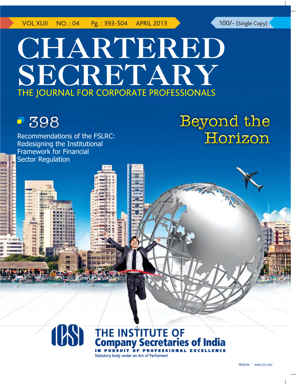 Chartered Secretary the Journal for Corporate Professionals