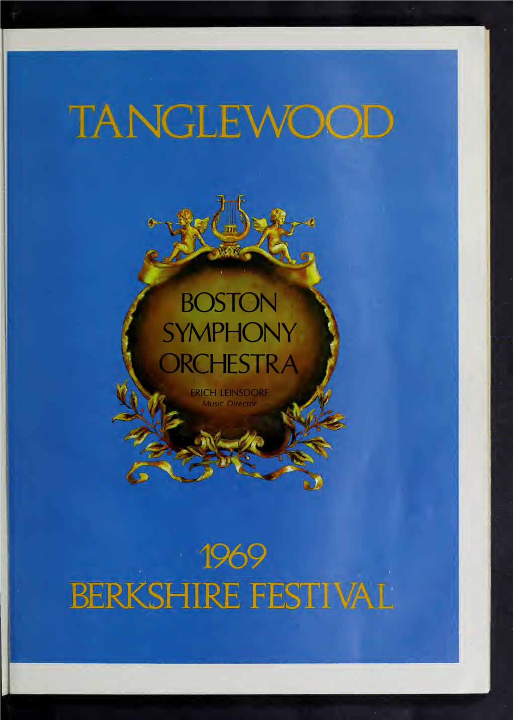 Boston Symphony Orchestra Concert Programs, Summer, 1969