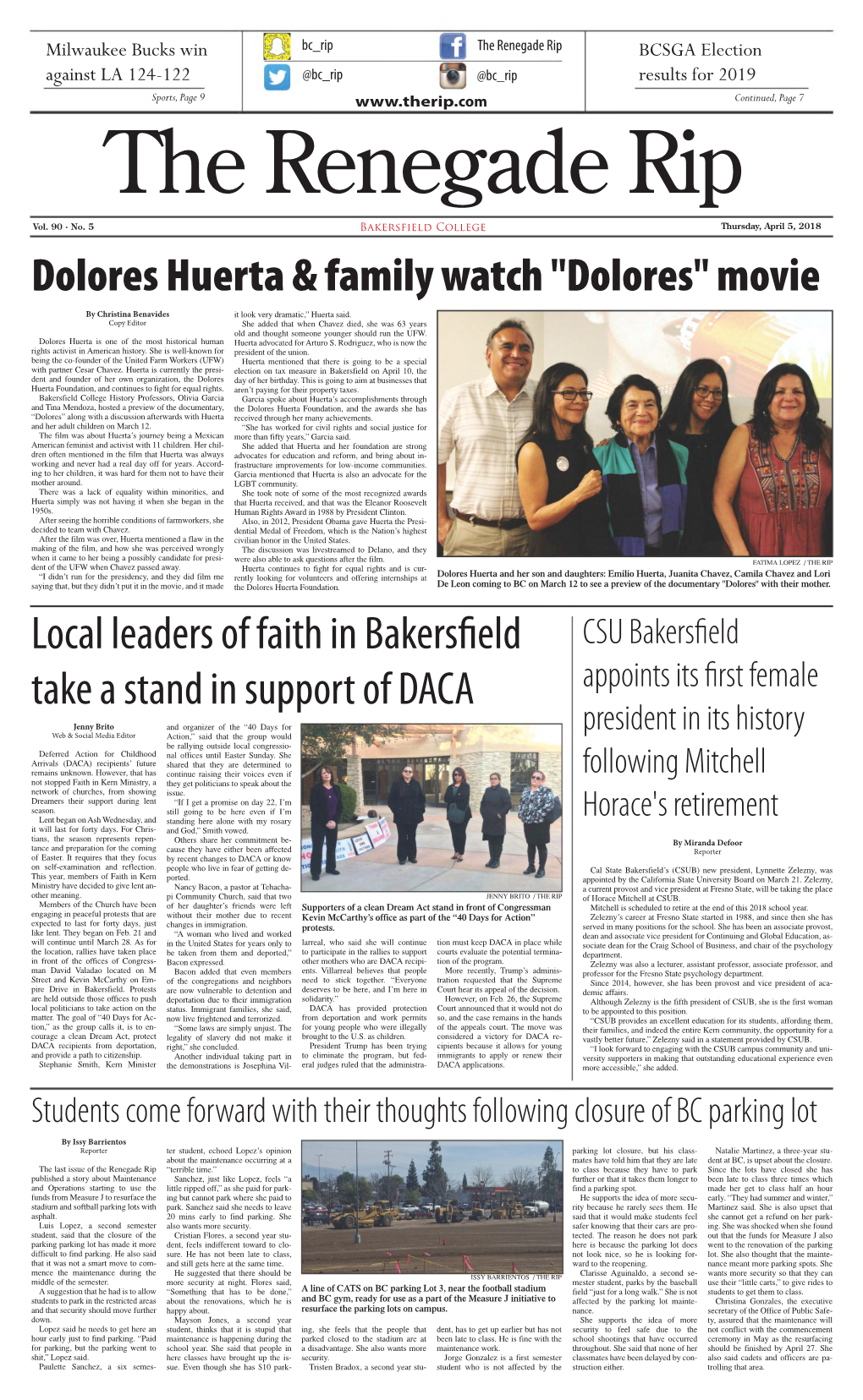 Dolores Huerta & Family Watch "Dolores" Movie