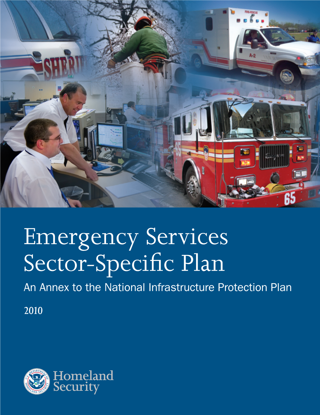 Emergency Services Sector-Specific Plan 2010