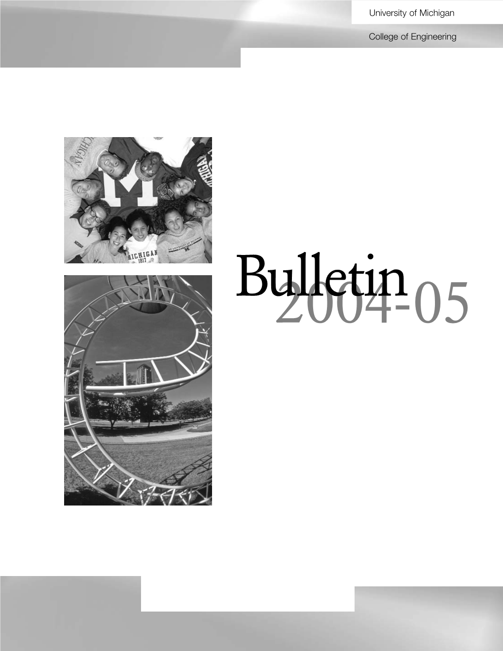 2004-2005 Bulletin (PDF)