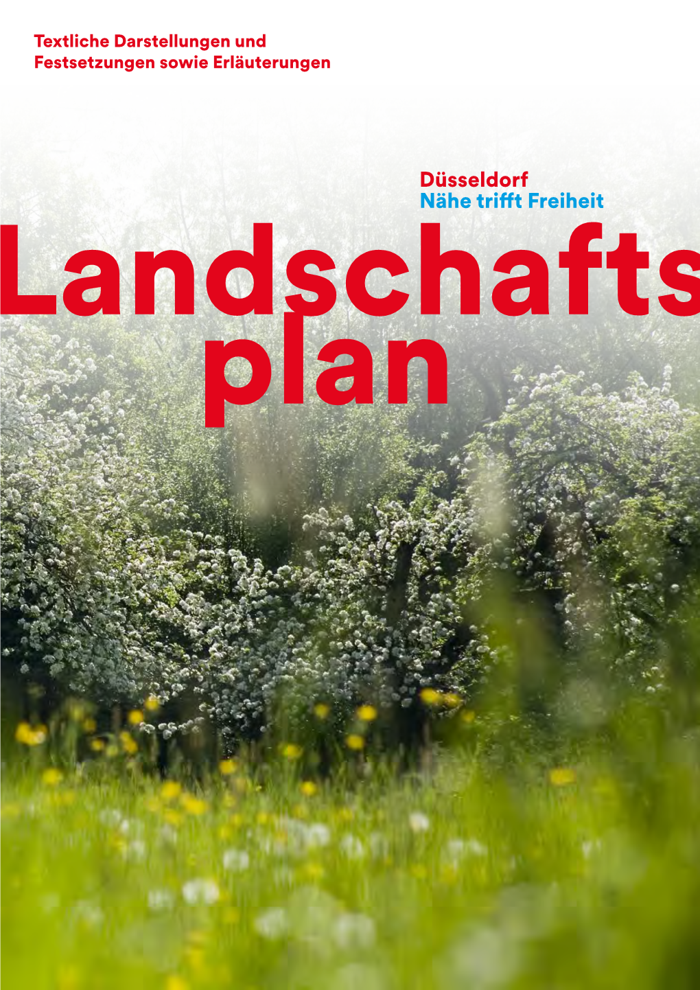 Landschaftsplan Der Landeshauptstadt Düsseldorf