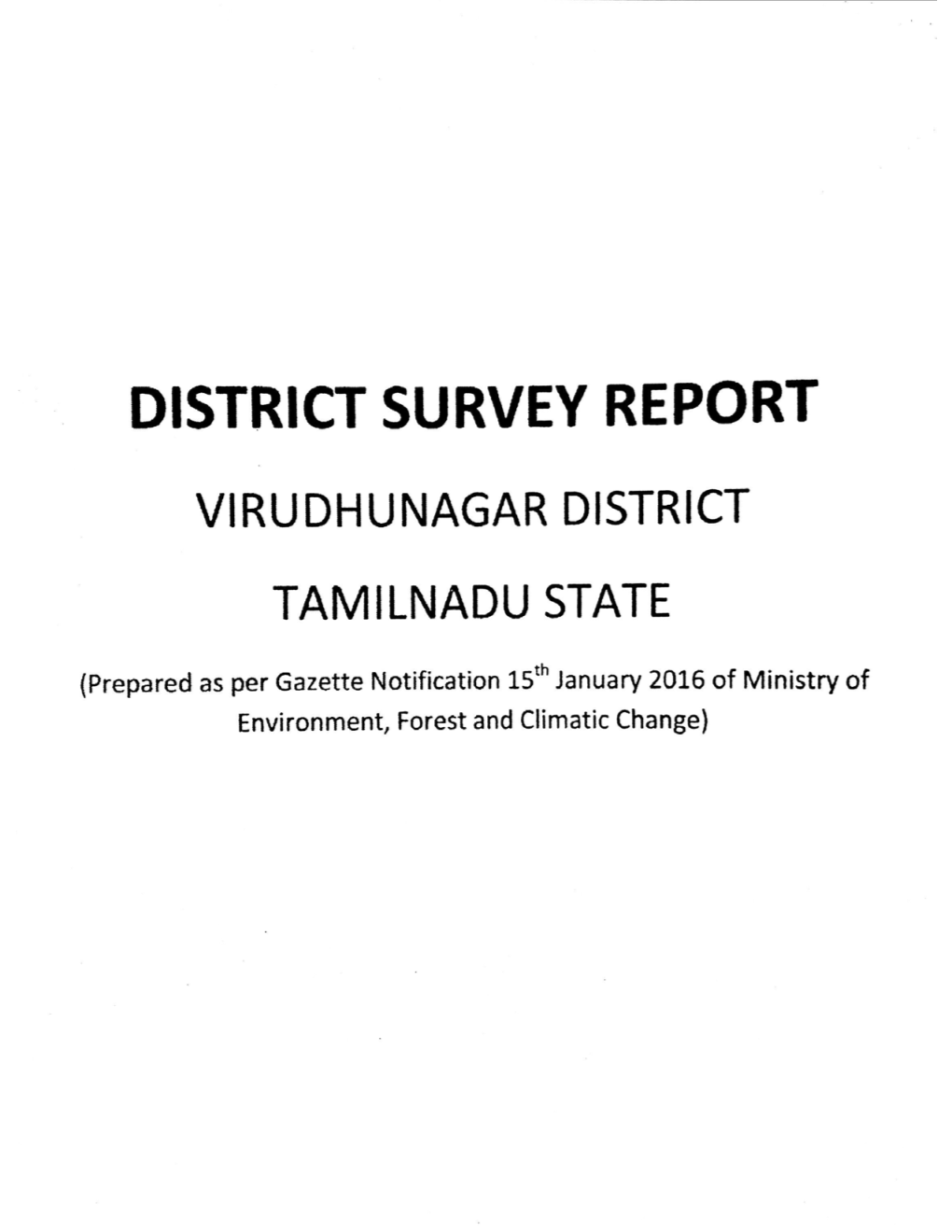 List of Quarries in Virudhunagar District