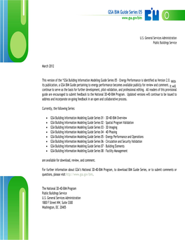 GSA BIM Guide Series 05