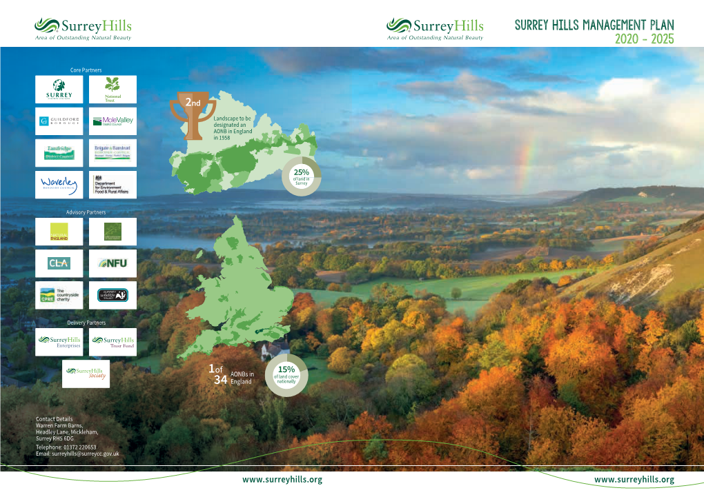 Surrey Hills Management Plan 2020 - 2025