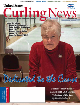 Norfolk's Mary Fanette Named 2014 USA Curling