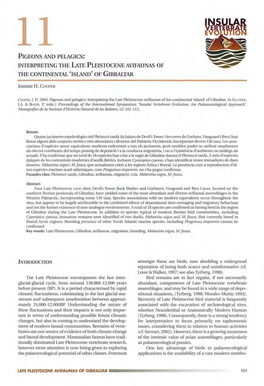 Proceedings of the International Symposium "Insular Vertebrate