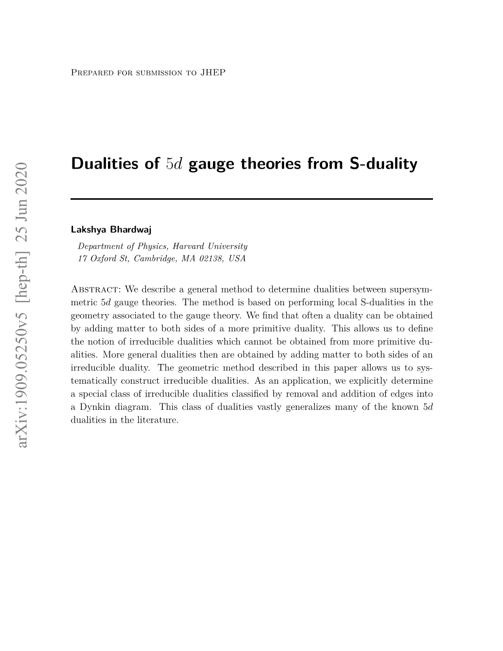 Dualities of 5D Gauge Theories from S-Duality