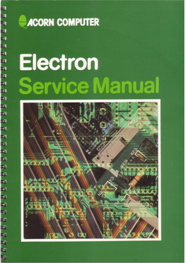 Acorn Electron Service Manual