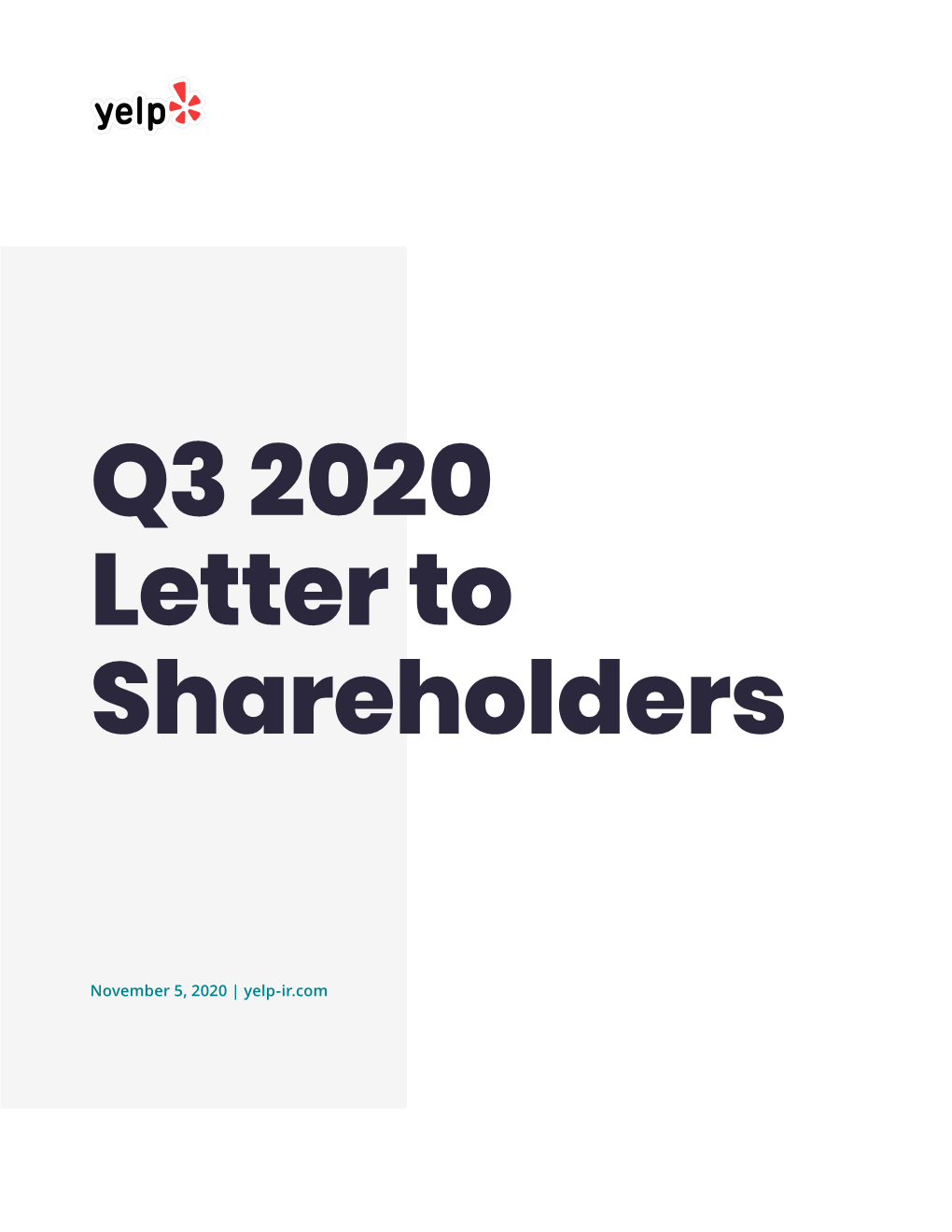 Yelp-Q3-2020-Letter-To-Shareholders