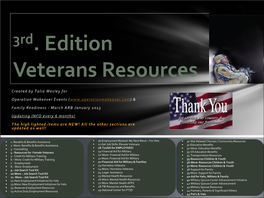 Veterans Resource Guide