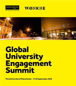 Global University Engagement Summit
