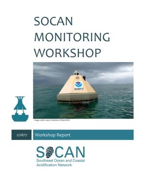 Socan Monitoring Workshop