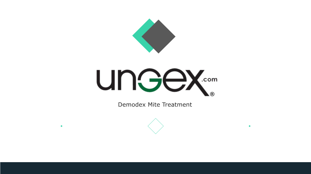 Demodex Mite Treatment