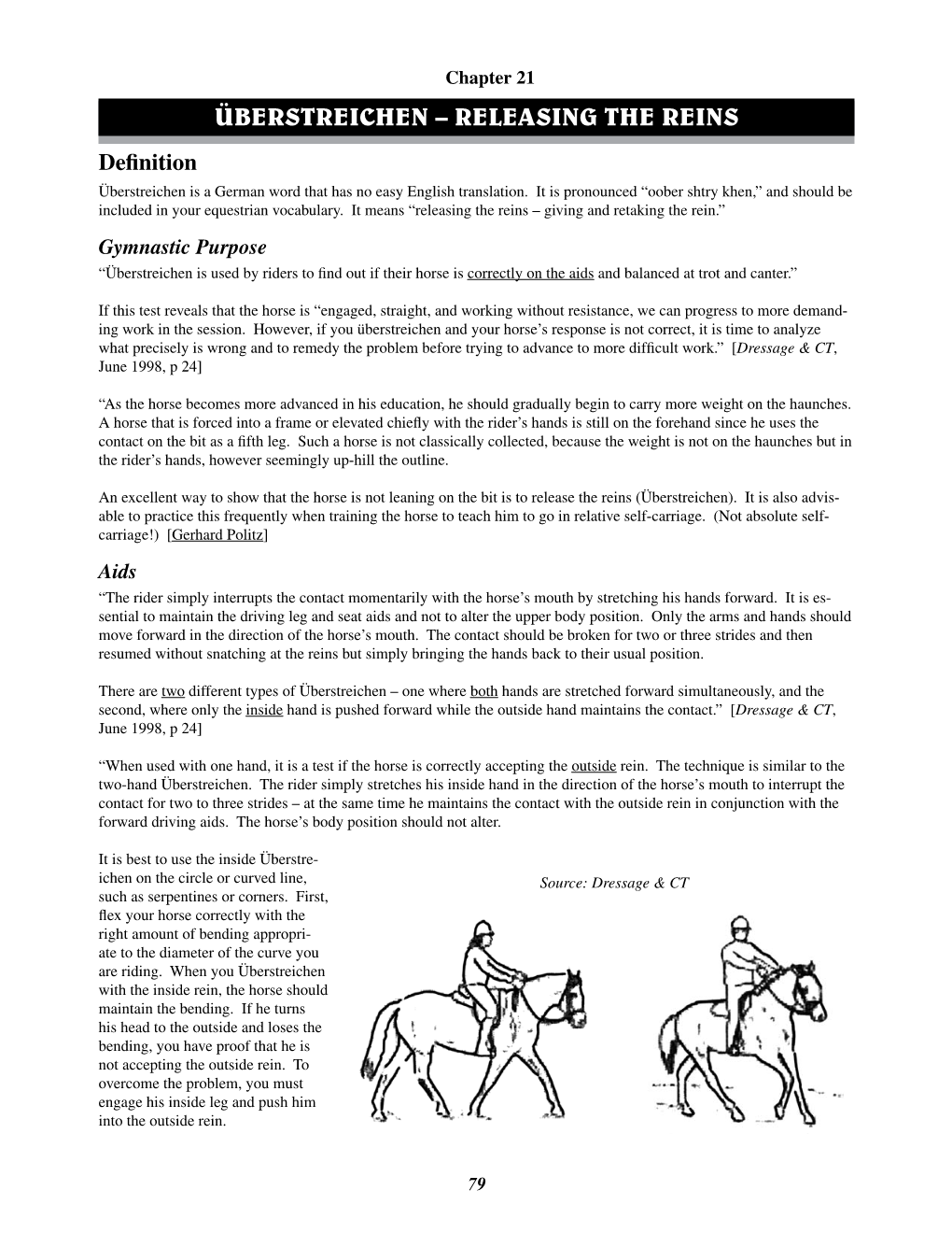 Überstreichen – Releasing the Reins Definition Überstreichen Is a German Word That Has No Easy English Translation