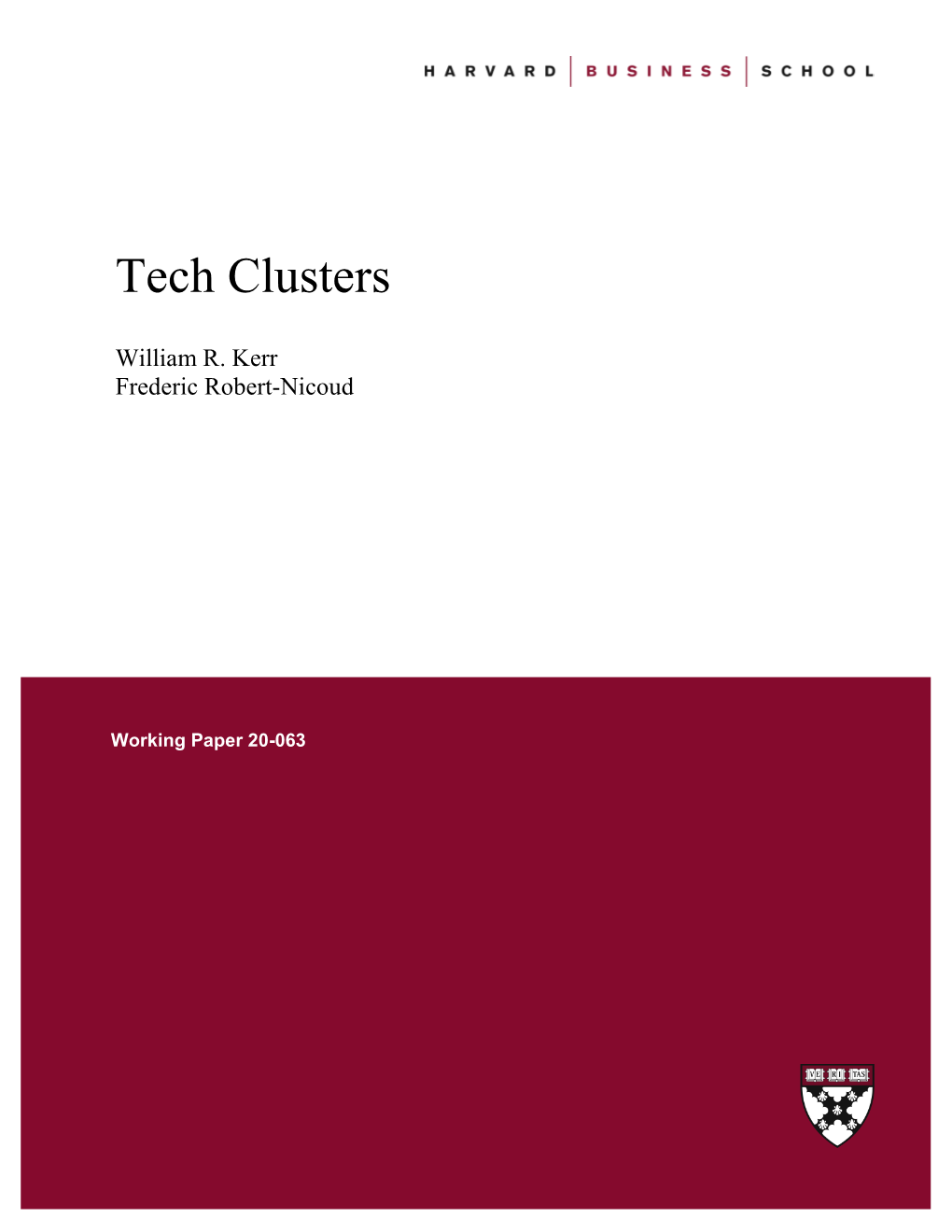 Tech Clusters