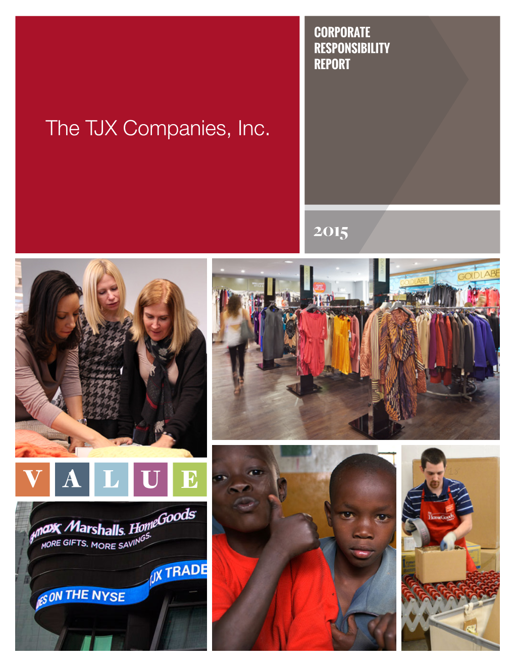 2015 the Tjx Companies, Inc