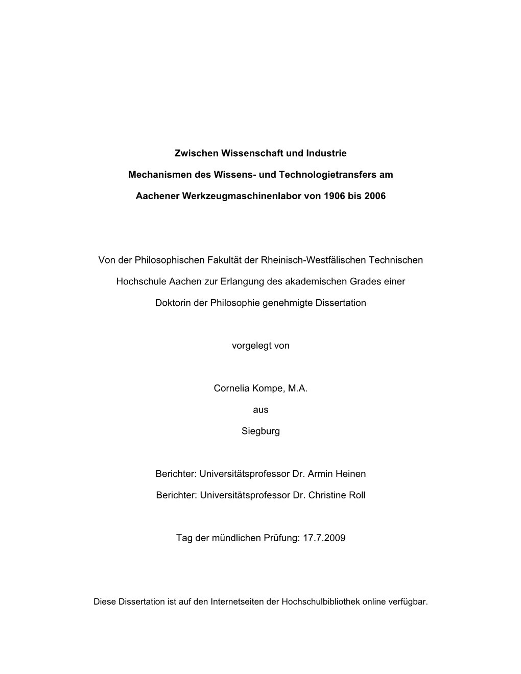 Zwischen Wissenschaft Und Industrie Mechanismen Des Wissens- Und