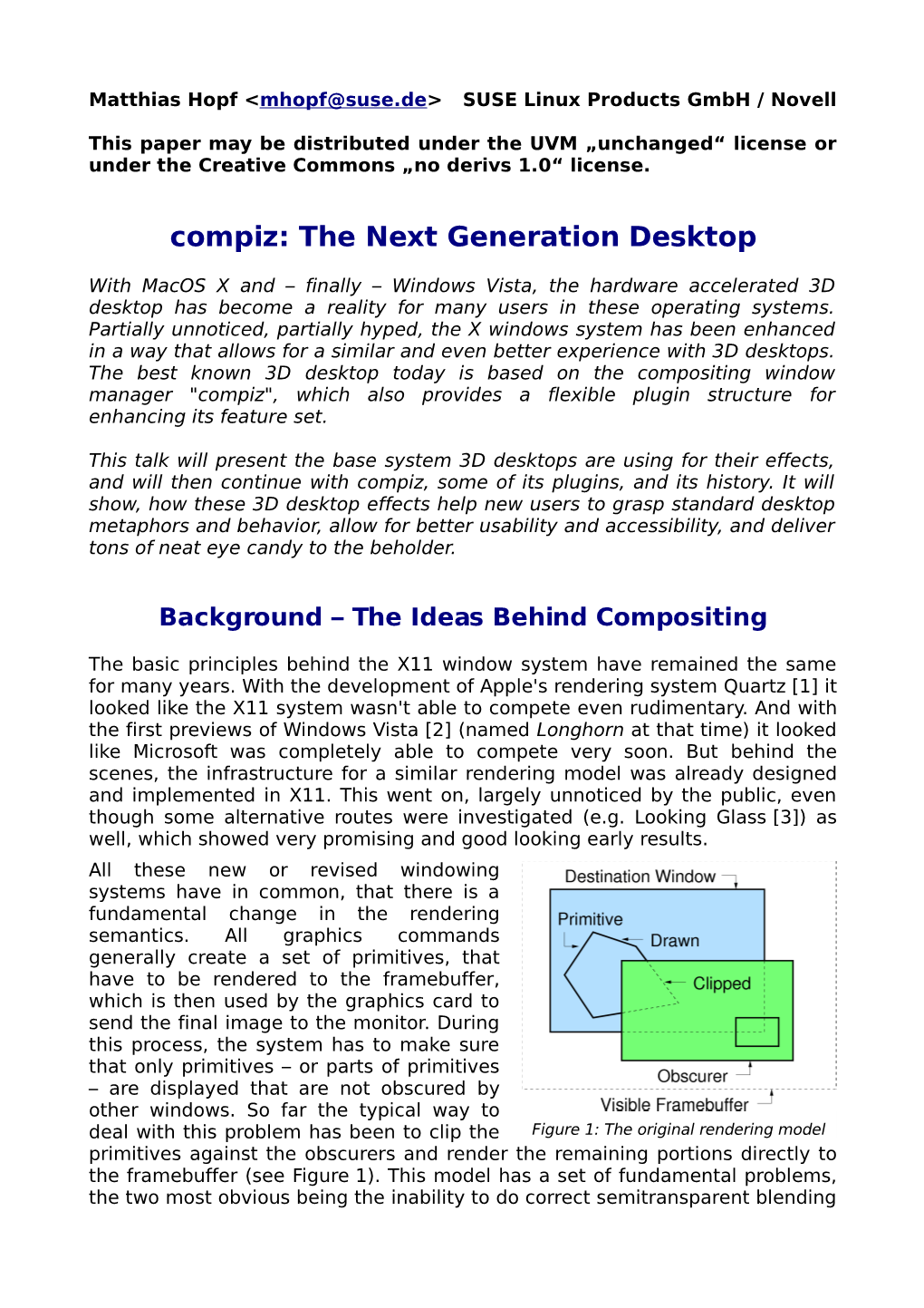 Compiz: the Next Generation Desktop