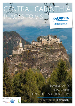 Central CARINTHIA PLACES to VISIT