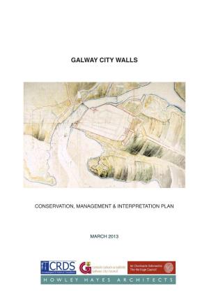 Galway City Walls Conservation, Management and Interpretation Plan