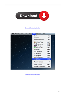 Download Terminal App for Mac