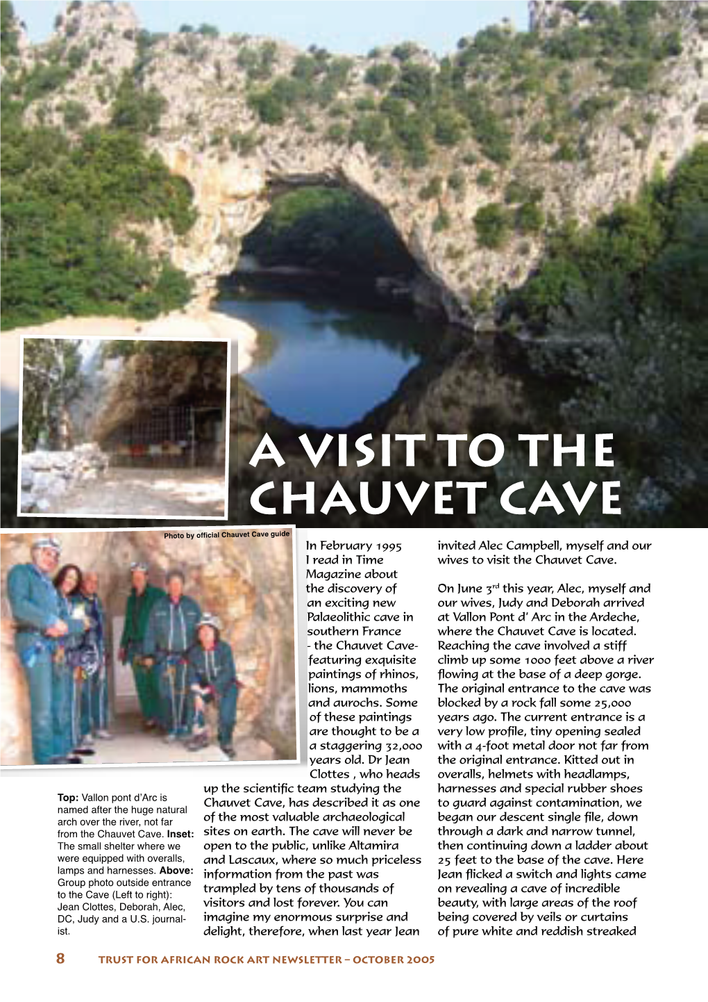 A Visit to the Chauvet Cave