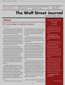 The Wolf Street Journal Eastlake High School
