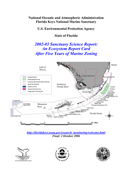 National Oceanic and Atmospheric Administration Florida Keys National Marine Sanctuary