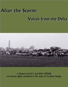 After the Storm: Voices from the Delta