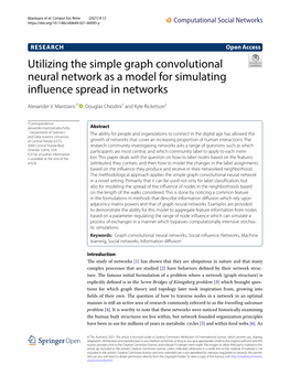 Utilizing the Simple Graph Convolutional Neural Network As a Model for Simulating Infuence Spread in Networks