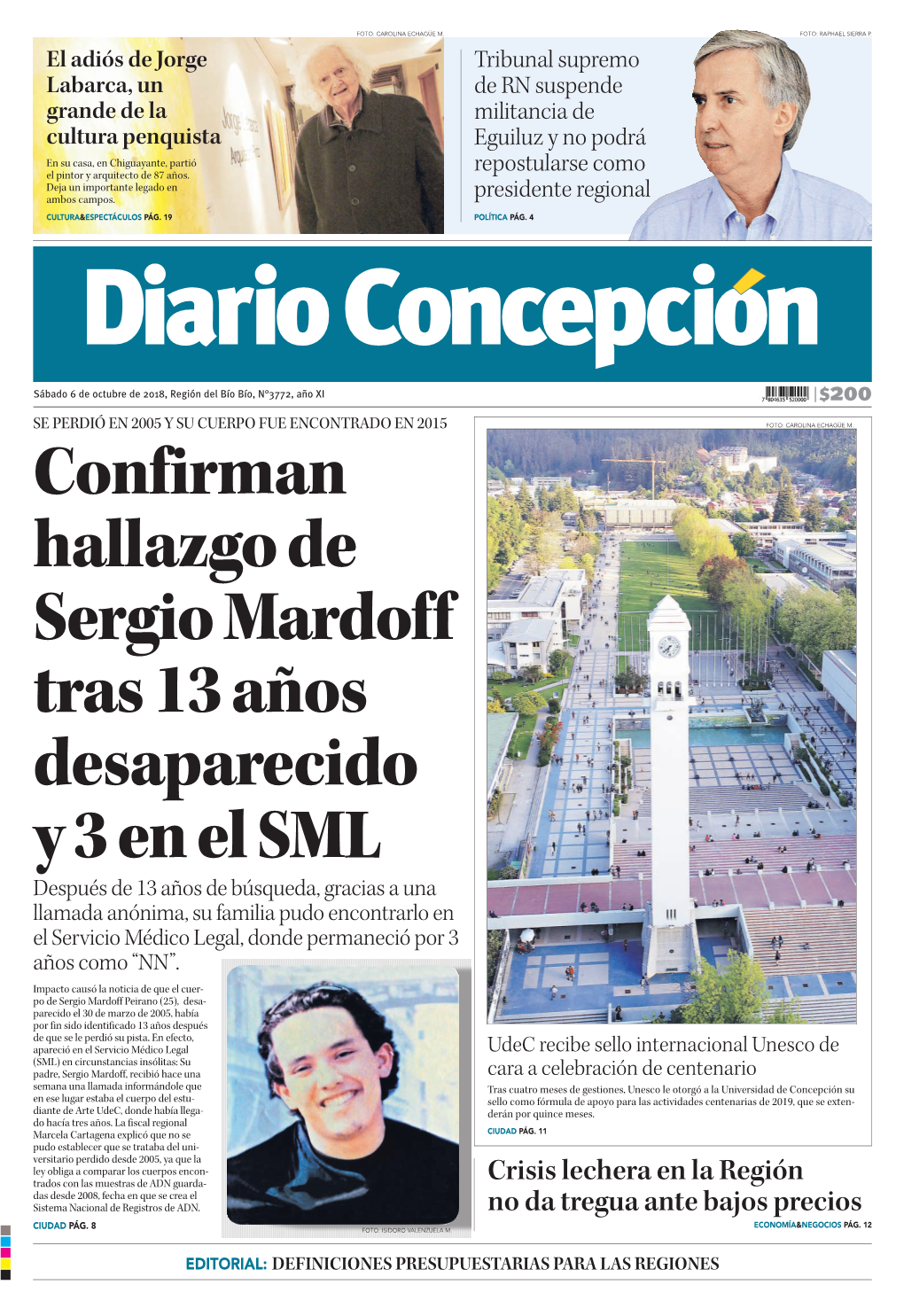 Confirman Hallazgo De Sergio Mardoff Tras 13 Años Desaparecido Y 3 En