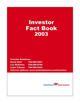 Investor Fact Book Investor Fact Book