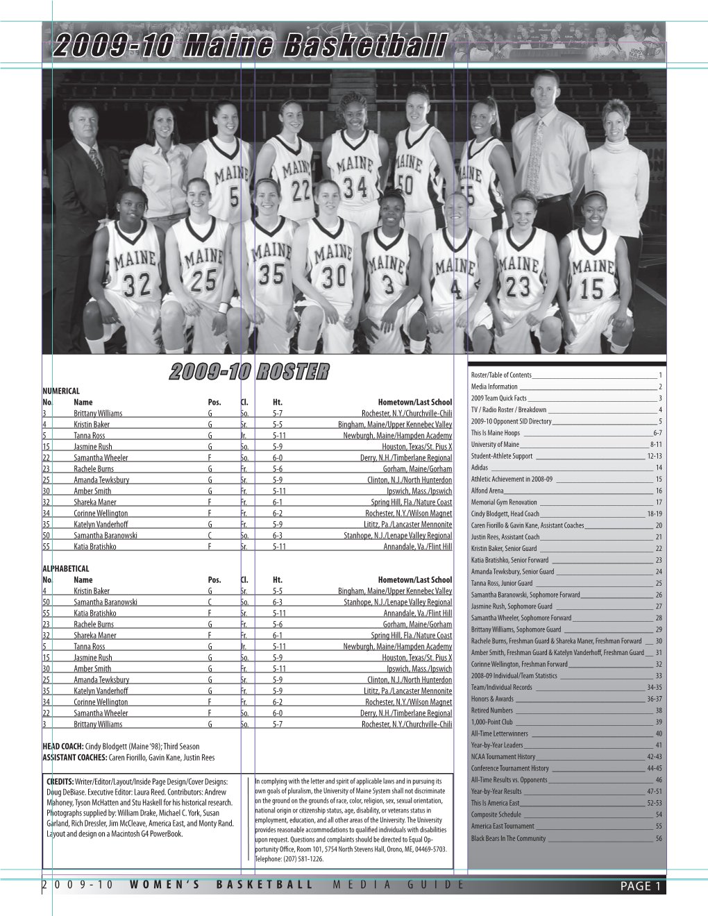 2009-10 Maine Basketball