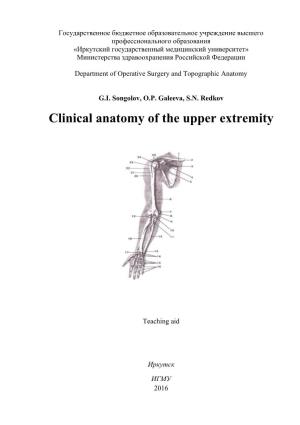 Clinical Anatomy of the Upper Extremity