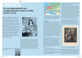 De Correspondentie Van Raadpensionaris Johan De Witt