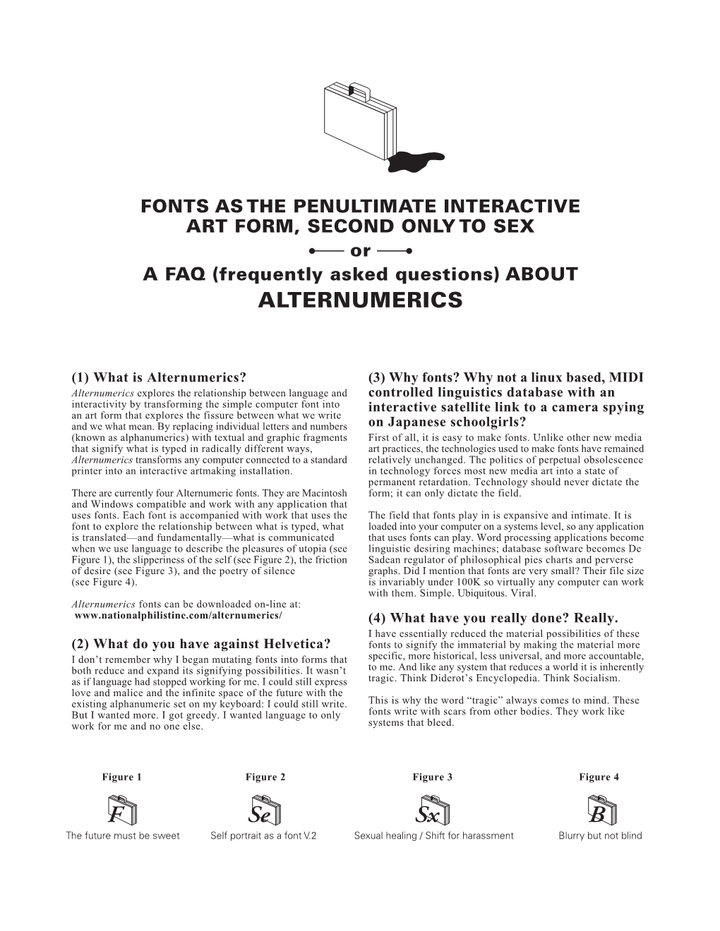 FAQ on Alternumerics