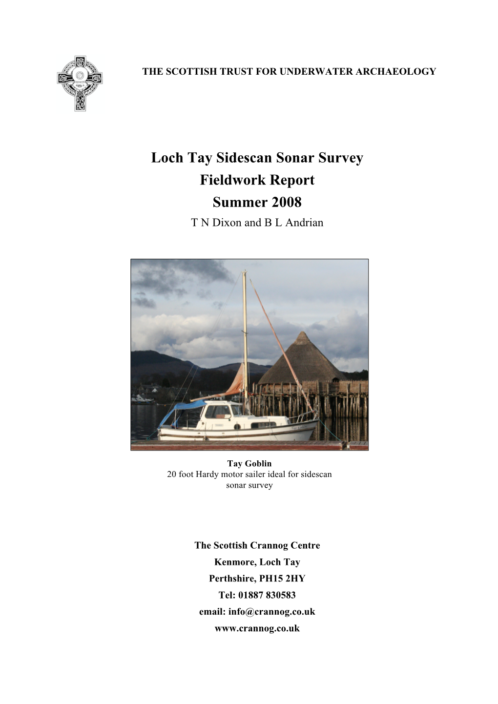 Loch Tay Sidescan Survey
