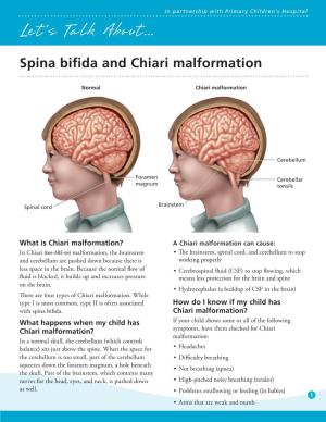 Spina Bifida and Chiari Malformation
