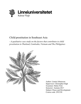Child Prostitution in Southeast Asia