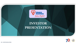 Investor Presentation