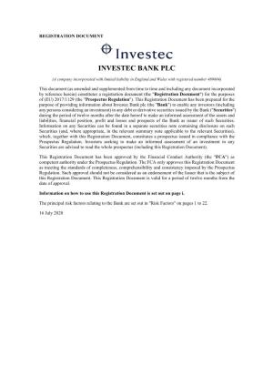 Investec Bank Plc