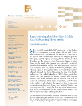 Middle East Brief, No