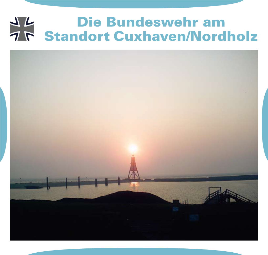 Bundeswehr-Standortbroschüre Cuxhaven/Nordholz