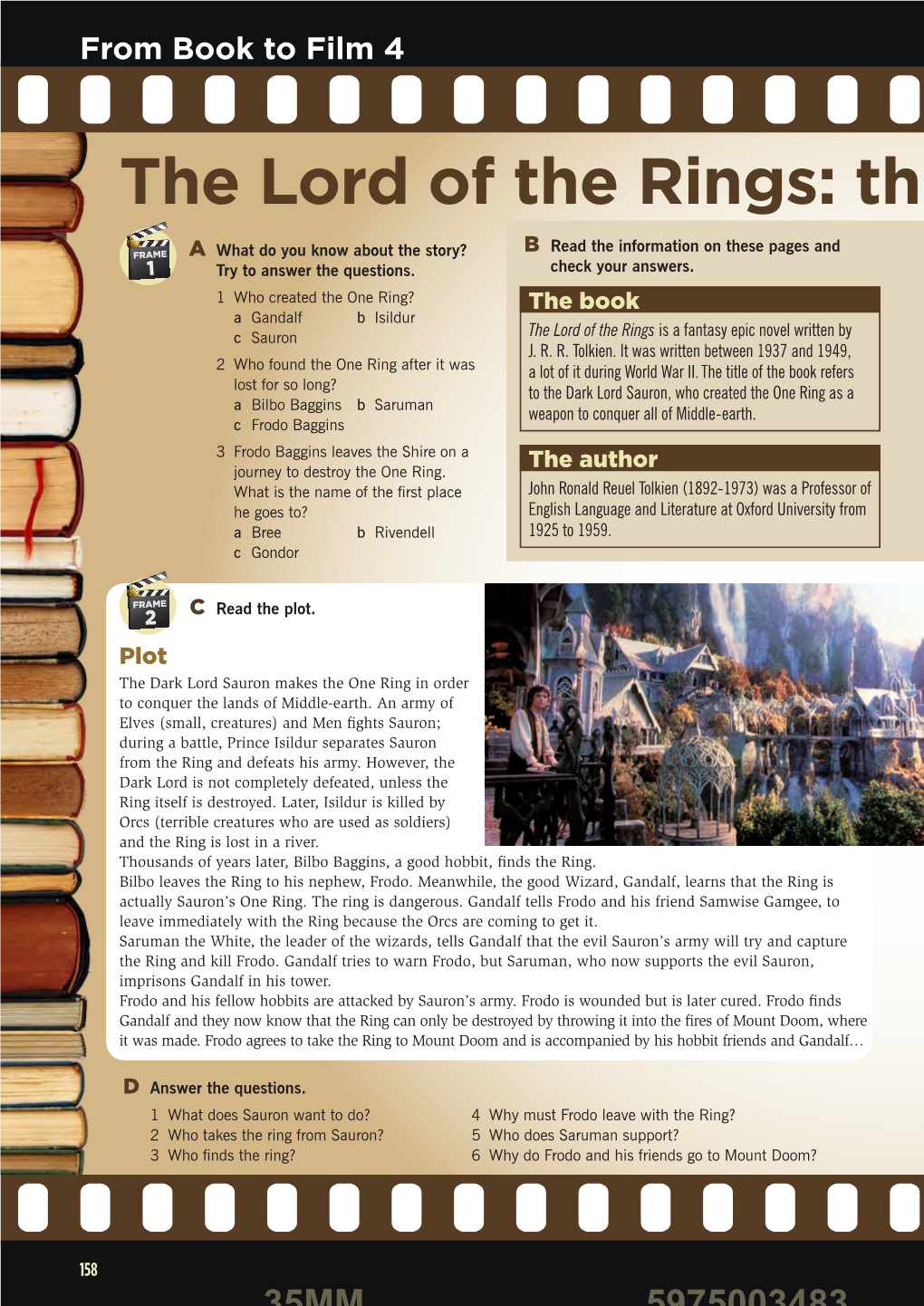 The Lord of the Rings: Th E Fellowship of the Ring