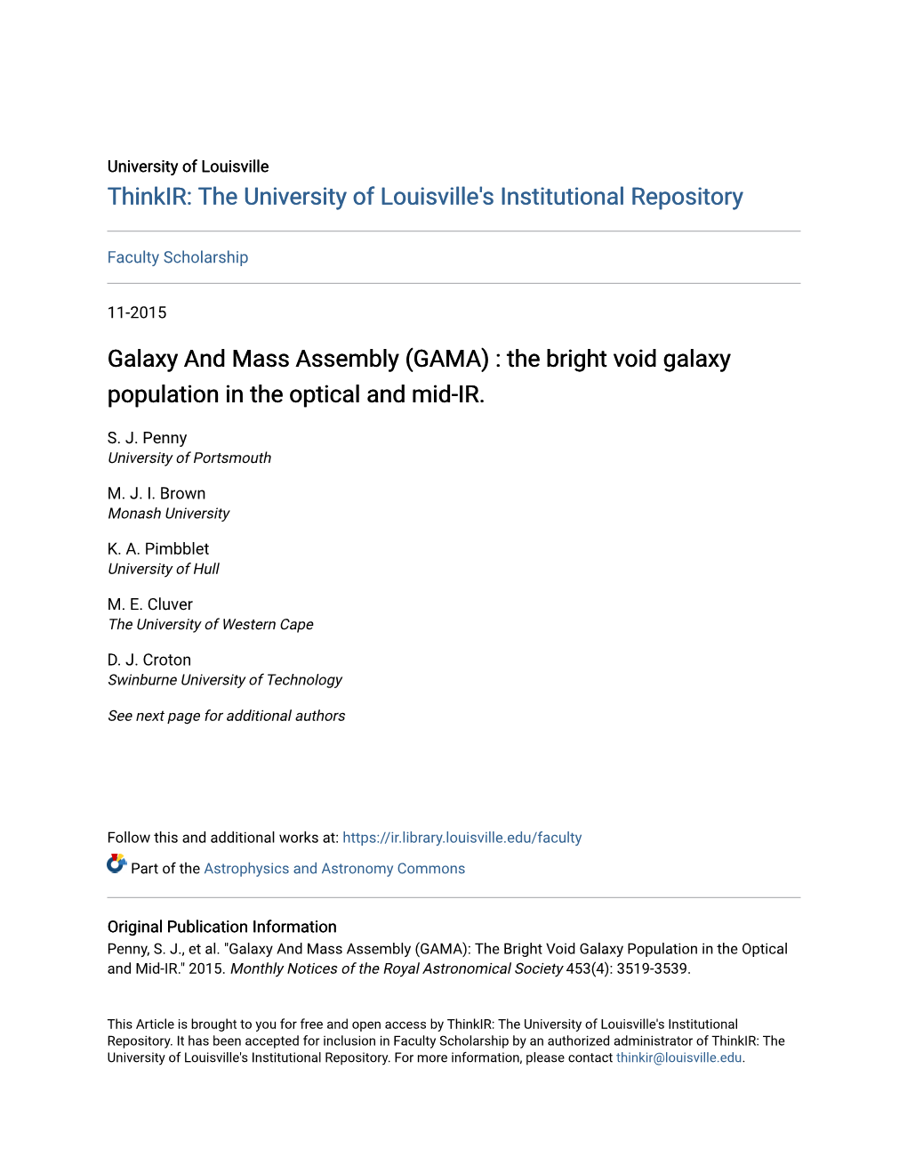 The Bright Void Galaxy Population in the Optical and Mid-IR