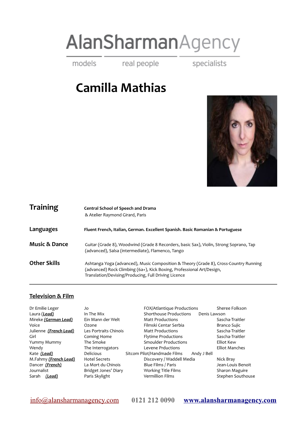 Camilla Mathias