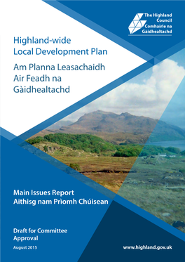 Highland-Wide Local Development Plan Main Issues Report