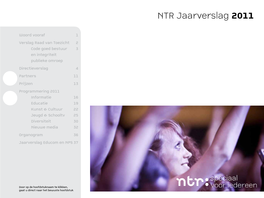 NTR Jaarverslag 2011