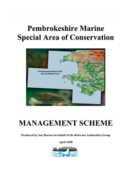 Pembrokeshire Marine Special Area of Conservation Management